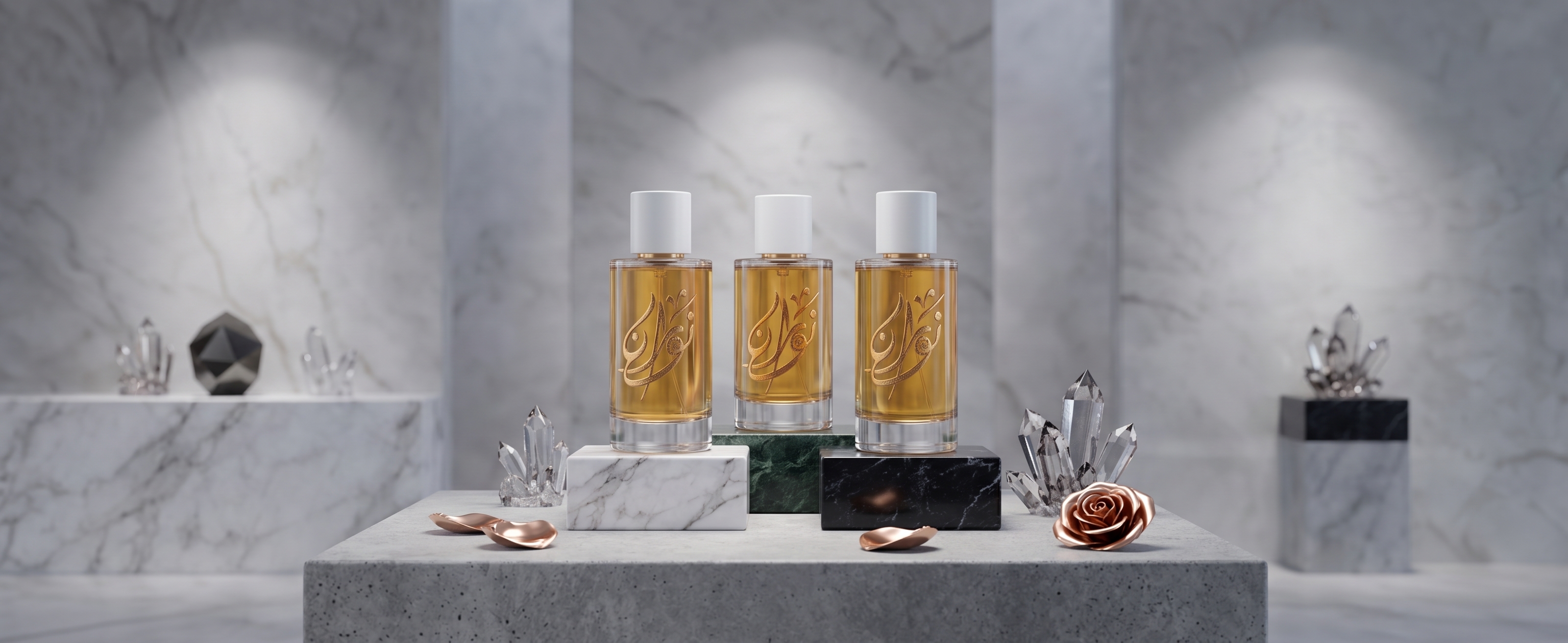 Extraits Nouran inspirés des parfums de niche — oud et grandes maisons